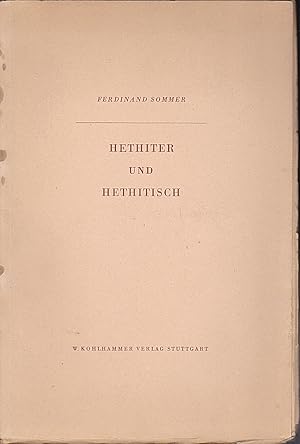 Seller image for Hethiter und Hethitisch for sale by Versandantiquariat Karin Dykes