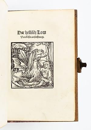 Imagen del vendedor de DAS IRRIG SCHAF SAGT VON KLEINMUETIGKEIT UND VERZWEIFLUNG. (THE LOST SHEEP [AND SIX OTHER] TALES OF FAINTHEARTEDNESS AND DESPAIR) a la venta por Phillip J. Pirages Rare Books (ABAA)