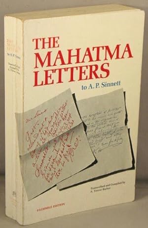 Bild des Verkufers fr The Mahatma Letters to A. P. Sinnett from the Mahatmas M. & K. H. zum Verkauf von Bucks County Bookshop IOBA