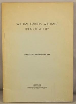 William Carlos Williams' Idea of a City.