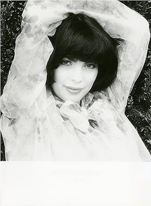 "Mireille MATHIEU" Photo originale Norman PARKINSON n° 01 - 04 - 7 (années 70)