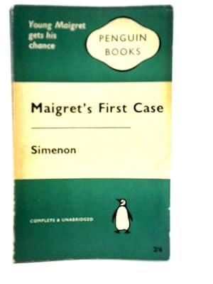 Seller image for Maigret's First Case for sale by World of Rare Books