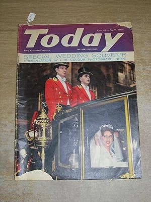 Seller image for Today Princess Margaret Antony Armstrong-Jones Special Wedding Souvenir May 14 1960 for sale by Neo Books