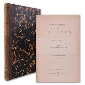 Vom Ursprunge der Quellen. Neun Vorträge gehalten im Frühjahre und November 1878 in der Gesellsch...