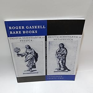 Bild des Verkufers fr Roger Gaskell Rare Books Catalogue Thirty-Two zum Verkauf von Cambridge Rare Books