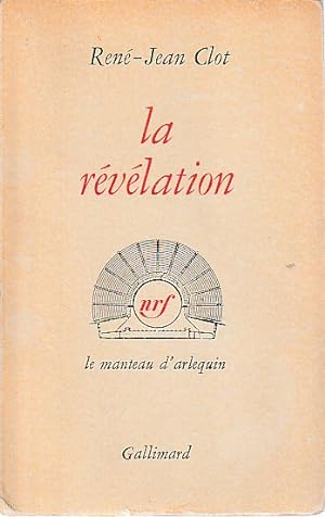 Seller image for La rvlation, for sale by L'Odeur du Book