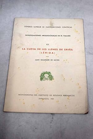 Investigaciones Arqueológicas en el Pallars, III