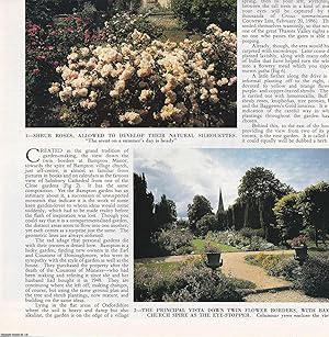 Imagen del vendedor de Garden of Bampton Manor, Oxfordshire. Several pictures and accompanying text, removed from an original issue of Country Life Magazine, 1986. a la venta por Cosmo Books