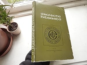 Imagen del vendedor de Analecta Hibernica, No. 31, Including a Report to the Taoiseach. a la venta por Benson's Antiquarian Books