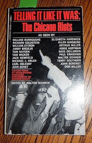 Imagen del vendedor de Telling It Like It Was: The Chicago Riots a la venta por Route 3 Books