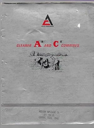 Image du vendeur pour Allis Chalmers Gleaner A and C Combines (Advertisement Booklet) mis en vente par K. L. Givens Books