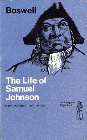 Bild des Verkufers fr Life of Samuel Johnson: v. 2 (Everyman's Library) zum Verkauf von WeBuyBooks