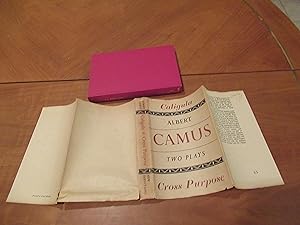 Bild des Verkufers fr [Two Plays]: Caligula And Cross Purpose [Le Malentendu] zum Verkauf von Arroyo Seco Books, Pasadena, Member IOBA
