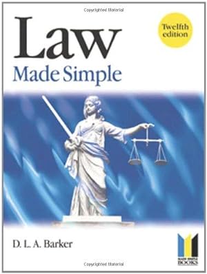 Image du vendeur pour Law Made Simple (Made Simple Series) mis en vente par WeBuyBooks