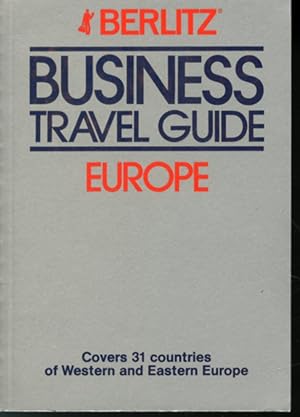 Bild des Verkufers fr Business Travel Guide Europe - Berlitz zum Verkauf von Librairie Le Nord