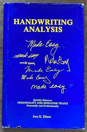 Imagen del vendedor de Handwriting Analysis Made Easy a la venta por Molly's Brook Books