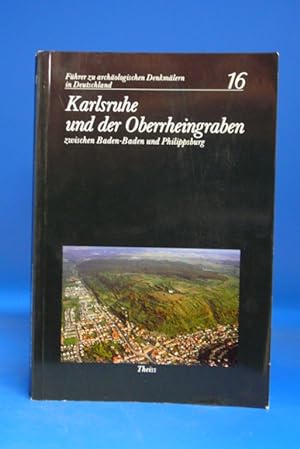 Karlsruhe und der Oberrheingraben zwischen Baden-Baden und Philippsburg. -