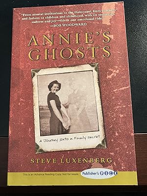 Annie's Ghosts: A Journey Into a Family Secret, Advance Reading Copy, First Edition, New, RARE
