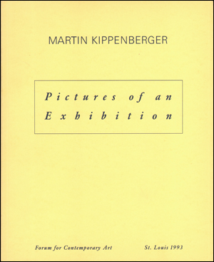 Imagen del vendedor de Pictures of an Exhibition a la venta por Specific Object / David Platzker