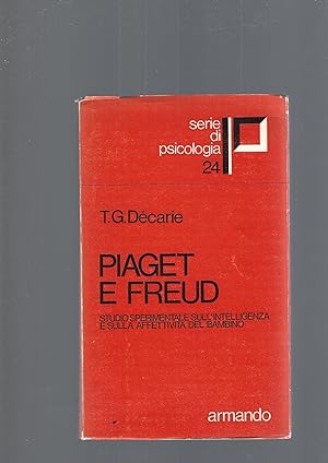 Immagine del venditore per PIAGET E FREUD venduto da librisaggi