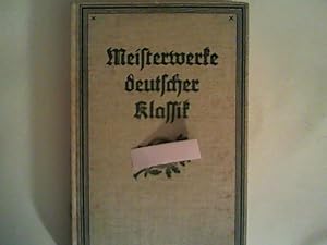 Seller image for Meisterwerke deutscher Klassik Band XIX - Scheffel, Ekkehard for sale by ANTIQUARIAT FRDEBUCH Inh.Michael Simon