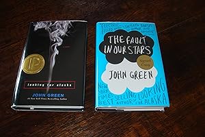 Seller image for The Fault in our Stars (signed first printing) + Looking for Alaska (signed) for sale by Medium Rare Books