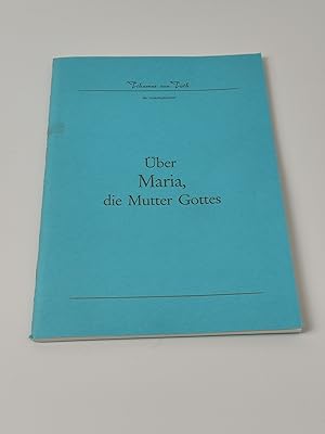 Imagen del vendedor de ber Maria, die Mutter Gottes a la venta por BcherBirne