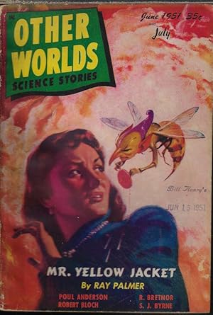 Seller image for OTHER WORLDS Science Stories: June and July 1951 for sale by Books from the Crypt