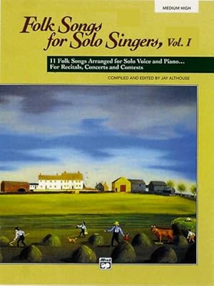 Seller image for Folk Songs for Solo Singers : Medium High for sale by GreatBookPrices