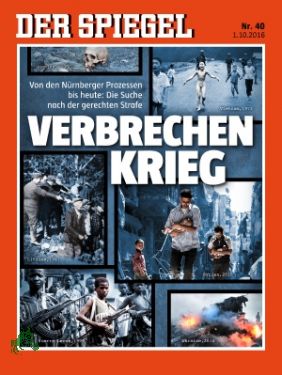 Bild des Verkufers fr 40/2016 Verbrechen Krieg zum Verkauf von Antiquariat Artemis Lorenz & Lorenz GbR