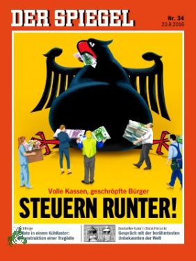 Immagine del venditore per 34/2016, Steuern runter venduto da Antiquariat Artemis Lorenz & Lorenz GbR