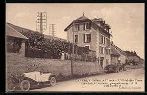 Carte postale Laffrey, L`Hotel des Lacs