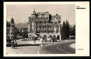 Bild des Verkufers fr Ansichtskarte Velden, Platz mit Hotel Carinthia zum Verkauf von Bartko-Reher