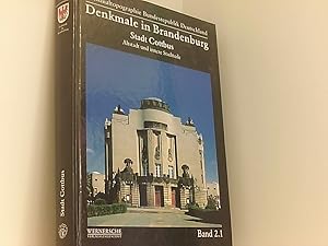 Bild des Verkufers fr Denkmale in Brandenburg, Bd.2/1, Stadt Cottbus (Denkmaltopographie Bundesrepublik Deutschland / Denkmale in Brandenburg) Bd. 2. Stadt Cottbus ; Teil 1. Altstadt, Mhleninsel, Neustadt und Ostrow, innere Spremberger Vorstadt, "Stadtpromenade", westliche Stadterweiterung, historisches Brunschwig zum Verkauf von Book Broker