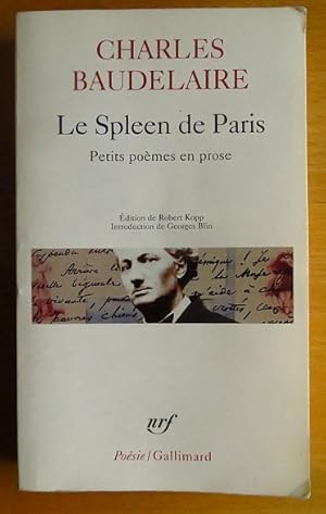 Imagen del vendedor de Le Spleen de Paris : Petits Pomes en prose a la venta por Antiquariat Blschke