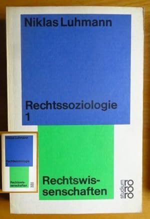 Bild des Verkufers fr Rechtssoziologie [2 Bde. Teil: 1. : ISBN: 3499210010, Teil 2: ISBN: 3499210029; rororo-studium ; Rechtswissenschaften. zum Verkauf von Antiquariat Blschke