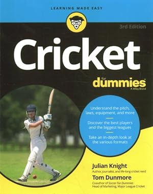 Image du vendeur pour Cricket for Dummies mis en vente par GreatBookPricesUK