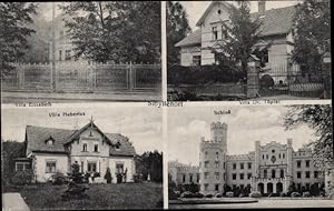 Ansichtskarte / Postkarte Szczodre Sibyllenort Schlesien, Villa Elisabeth, Schloss, Villa Hubertu...