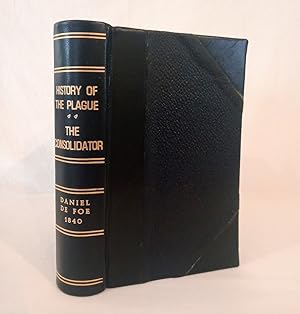 Seller image for History of the Plague in London. The Consolidator The Novels and Miscellaneous Works, Volume IX for sale by Haymes & Co. Bookdealers