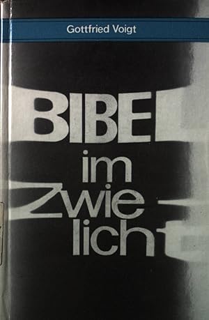 Immagine del venditore per Bibel im Zwielicht. venduto da books4less (Versandantiquariat Petra Gros GmbH & Co. KG)
