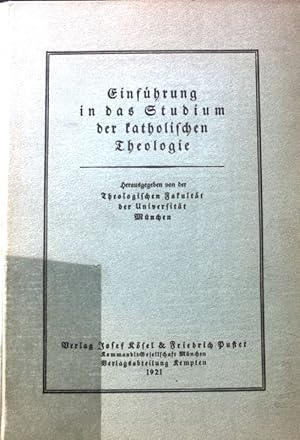 Seller image for Einfhrung in das Studium der katholischen Theologie. for sale by books4less (Versandantiquariat Petra Gros GmbH & Co. KG)