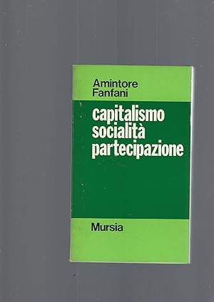 CAPITALISMO SOCIALITA' PARTECIPAZIONE