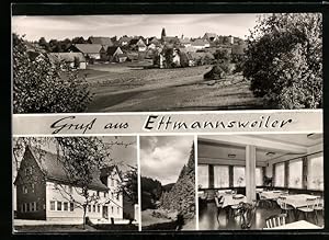 Ansichtskarte Ettmannsweiler, Gasthof-Pension Birkhof, Inh. H. Mannsperger