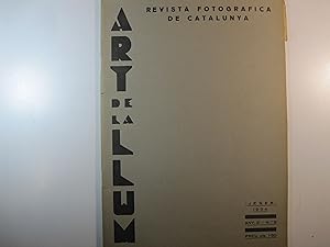 Seller image for ART DE LA LLUM: REVISTA FOTOGRFICA DE CATALUNYA.: GENER, 1934. ANY,2. N 8 for sale by Costa LLibreter