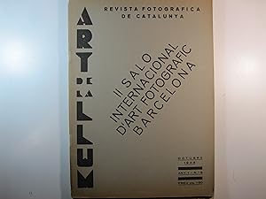 Seller image for ART DE LA LLUM: REVISTA FOTOGRFICA DE CATALUNYA.: OCTUBRE, 1933. ANY,1. N 5 for sale by Costa LLibreter
