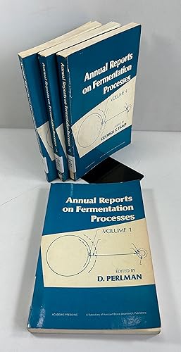 Seller image for Annual Reports on Fermentation Processes. Vol. 1 - 4. for sale by Antiquariat Bookfarm
