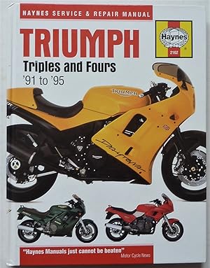 Immagine del venditore per Triumph Triples & Fours: Service and Repair Manual venduto da A.O'Neill