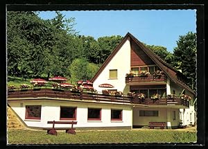 Ansichtskarte Waldulm-Schwend, Ferienhaus Pension Knapp, Sonnenterrasse