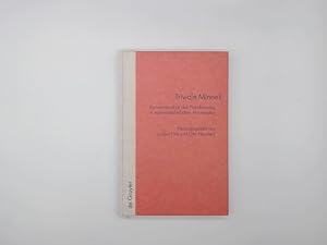 Seller image for Triviale Minne? : Konventionalitt und Trivialisierung in sptmittelalterlichen Minnereden. for sale by Buchschloss