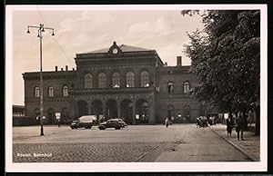 Ansichtskarte Posen, Blick auf Bahnhof